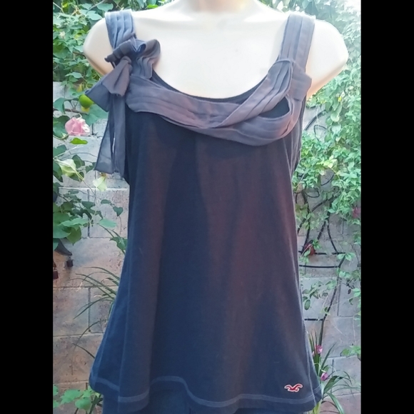 Hollister Tops - 🚫SOLD!🚫Blue Hollister Tank Top